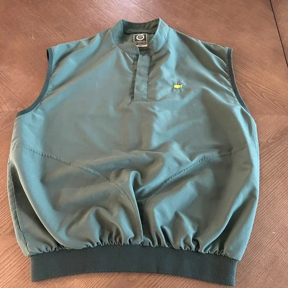 Sunderland of Scotland Masters Augusta National Golf Club Pullover Size XL Green - Picture 5 of 9